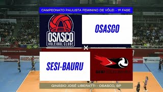 Osasco x Sesi Bauru Campeonato Paulista 2023 [upl. by Rosanna]