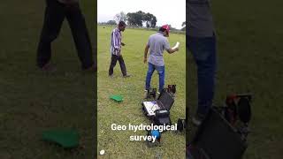 Geo Hydrological Survey to locate ground water [upl. by Amjan]