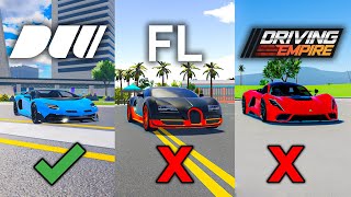 Whats The Best Roblox Car Game [upl. by Akinit]