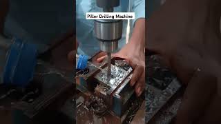 Fitter student piller Drilling machine work video shorts [upl. by Ylek]