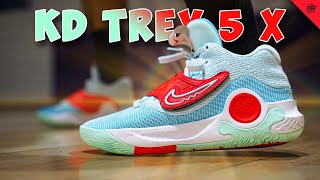 Kevin Durants Take Down Model Any Good Nike KD Trey 5 X Performance Review [upl. by Eineeuq]