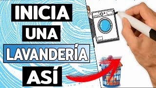 💦 Como Montar una LAVANDERIA Rentable desde 0 🌀TOP SECRETOS [upl. by Dlonyar]