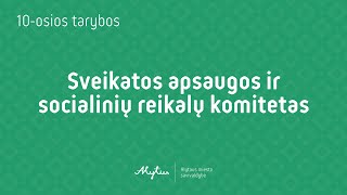 20241119 Alytaus m savivaldybės tarybos Sveikatos apsaugos ir socialinių reikalų komiteto posėdis [upl. by Harat]