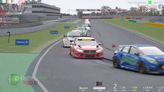 BTCC ReplayRound 1 Adria Raceway  Assetto Corsa VR  British Touring Car Championship [upl. by Mort]