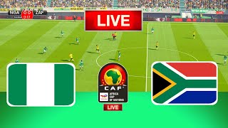 LIVE🔴 Nigeria Vs South Africa  Africa Cup of Nations  Semifinal  Live Football Match Today [upl. by Yadahs]