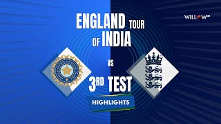 Day 4 Highlights 3rd Test India vs England  3rd Test  Day 4  IND vs ENG [upl. by Jorgan]