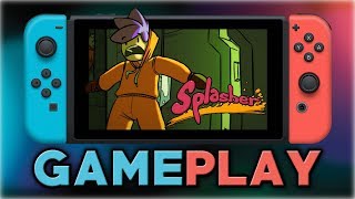 SPLASHER  First 15 Minutes  Nintendo Switch [upl. by Glassman]