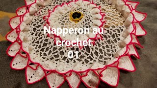 Tuto napperon au crochetnappe de table au crochet 12 [upl. by Janice]