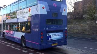 First Bus Sheffield 31129 At Hillsborough On 82 To Millhouses [upl. by Bertila993]