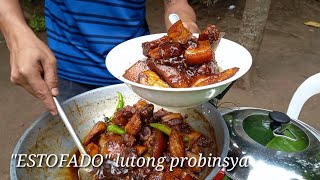 quotESTOFADOquot Lutong Probinsya  Batangas style [upl. by Yraillih]