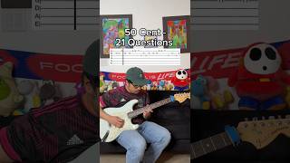 50 cent  21 questions guitar tutorial [upl. by Cloutman]