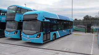 A tour on brand new GB KITE bus Translink ulsterbus 2668 parked at Pennyburn in Derry  Londonderry [upl. by Amle230]