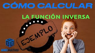 Cálculo de la función inversa y su comprobación ✅  Ejemplo RÁPIDO 🚀 [upl. by Valeria391]