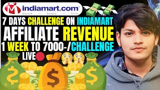 I Made ₹10000 in 7 Days with Indiamart Affiliate Program l indiamart affiliate program [upl. by Hett482]