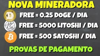 scam Mineradora Bitcoin Litecoin DOGE FREE Fastzona  Provas de Pagamento DOGE [upl. by Tiffanle]