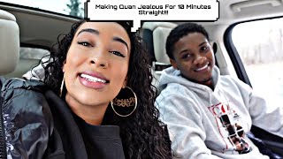 RISS amp QUAN RISSA MAKING QUAN JEALOUS FOR 10 MINUTES Straight [upl. by Armilla]