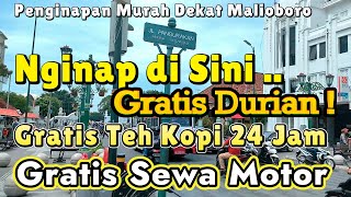 Nginap di sini Gratis Sewa Motor  Dapat Sarapan Kopi Teh Penginapan Murah di Jogja Dekat Malioboro [upl. by Eema]