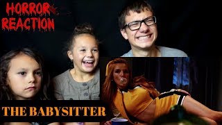 THE BABYSITTER Official Trailer Reaction [upl. by Griffis515]