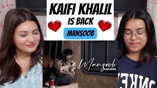 Kaifi Khalil  Mansoob Reaction Official Music Video  The Dumb Duad [upl. by Marceau]