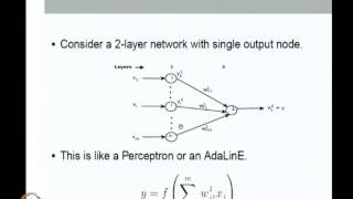 Mod08 Lec26 Multilayer Feedforward Neural networks with Sigmoidal activation functions [upl. by Joe]