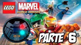 LEGO Marvel Super Heroes Guía  Minikits Parte 6  Mision 6 [upl. by Burkley868]