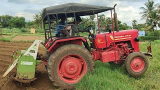 Mahindra 415 di 40hp tractor goes to rotavator performance in farmland  Mohantractorslife [upl. by Kama956]