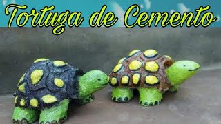 COMO HACER UNA TORTUGAS DE CEMENTO 🐢PARA EL JARDÍN DE CEMENTO KLAUKOL 😱MIRA COMO LO HICE [upl. by Johnny569]