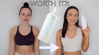 Bondi Sands Pure Self Tan Foaming Water Review  Demo [upl. by Banna896]