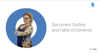 Document Outline and Table of Contents in Google Docs [upl. by Smaj]