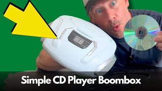 Proscan Elite CD Player Boombox review [upl. by Anyaj]