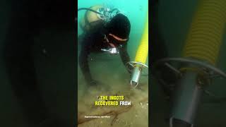 🛡️ Ancient Atlantis Metal Found in Sunken Shipwreck 🌊 shorts [upl. by Kroy867]