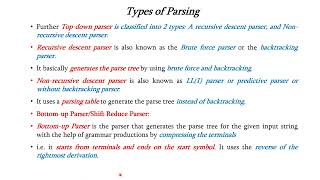 Types of Parsers [upl. by Clarance69]