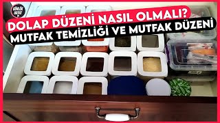 Dolap Düzeni 👉 Temizlik Videoları 👉 Mutfak Temizliği 👉 [upl. by Brooking]