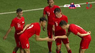 Merlion Cup Singapore vs Thailand Highlights [upl. by Caffrey]