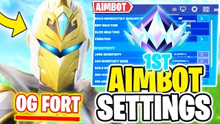 The BEST AIMBOT SETTINGS For OG FORTNITE 😱🎯 BEST XBOXPS4 Settings [upl. by Kcire]