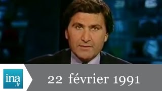 1920 FR3 du 22 février 1991  le Koweit est envahi par lIrak  Archive INA [upl. by Murtha]