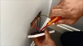 How to Change an Electrical Socket  UK [upl. by Atnas]