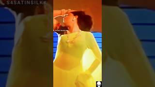 Actress Edit 821 satin silk satinsaree satinsilk silksaree saree shorts love fashion dance [upl. by Gyasi248]