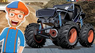 Blippi Explora el Camiones Monstruos Español [upl. by Mullac]