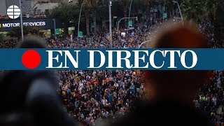 DIRECTO Disturbios de los CDR en Barcelona [upl. by Earleen691]