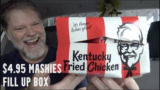 KFC 495 Mashies Fill Up Box Review [upl. by Ajssatsan]