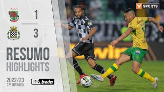 Highlights  Resumo Paços de Ferreira 13 Boavista Liga 2223 22 [upl. by Crin]