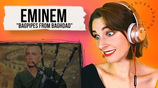 Eminem  quotBagpipes from Baghdadquot REACTION [upl. by Anaz740]