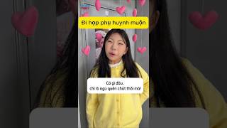 Chị gái đi họp phụ huynh muộn shotrs funny haihuoc comedy [upl. by Yojal5]