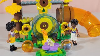 LEGO Friends Hamster🐹Playground build and review [upl. by Haerb28]