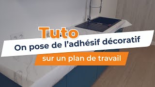 Comment rénover le plan de travail de sa cuisine [upl. by Engel]