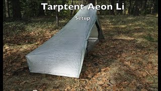 Tarptent Aeon Li Setup [upl. by Odiug]