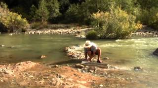 How To Find Gold 5  How To Set Up a Gold Sluice [upl. by Bonina301]