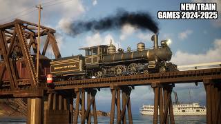 Top 15 Upcoming Train Games 2024  2025  Management Train Games [upl. by Rabaj]