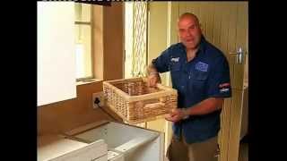 DIY Kitchen SlideOut Baskets [upl. by Aynotak]